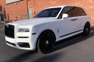 Rolls-Royce Cullinan on Black Forgiato Wheels (Trimestre-M) 2019 года